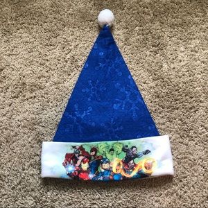 kids Marvel Avengers Santa Christmas hat